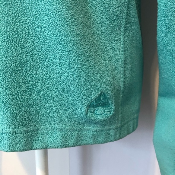 Nike Fleece Pullover | Turquoise Thermal | Medium - Picture 4 of 8